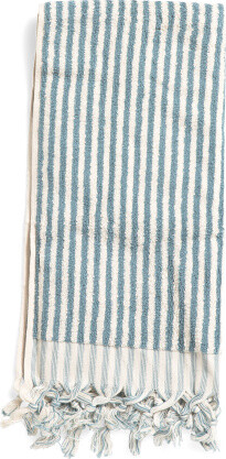 TJMAXX Marseille Stripe Hand Towel, Cotton