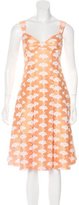 Thumbnail for your product : Moschino Cheap & Chic Moschino Cheap and Chic Jacquard Midi Dress