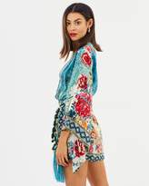 Thumbnail for your product : Camilla Kimono Sleeve Playsuit with Obi Belt