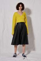 Thumbnail for your product : Boutique **leather a-line circle skirt