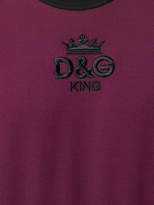 Thumbnail for your product : Dolce & Gabbana King logo T-shirt