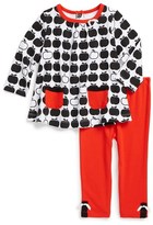 Thumbnail for your product : Offspring Apples Tunic & Leggings (Baby Girls)