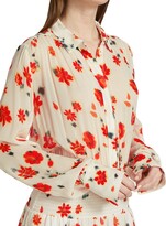 Thumbnail for your product : Rag & Bone Bailey Floral Smocked Dress