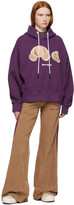 Thumbnail for your product : Palm Angels Brown & Purple Corduroy Fleece Lounge Pants