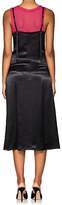 Thumbnail for your product : Helmut Lang Women's Ruched Satin Slipdress - Black