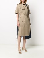 Thumbnail for your product : Rokh Trench Wrap Midi Dress