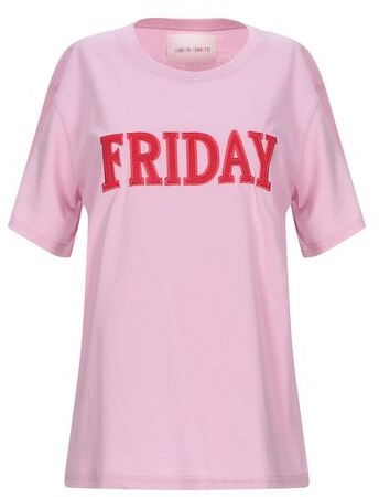Alberta Ferretti M Women Lilac T-shirt Cotton - ShopStyle