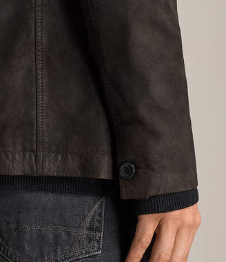 AllSaints Balmorro Leather Blazer