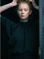 Thumbnail for your product : Julia Allert - Gathered Waist Black Maxi Dress