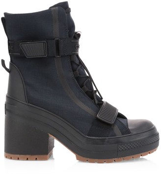 heeled converse boots