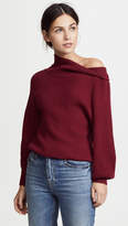 Thumbnail for your product : Roche Ryan Off Shoulder Cashmere Sweater