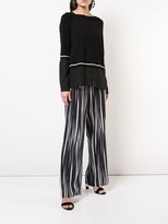 Thumbnail for your product : Nicole Miller Boat Neck Blouse