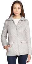 Thumbnail for your product : DKNY dusk quilted 'Kacey' mock neck coat