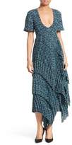 Thumbnail for your product : A.L.C. Kylia Pleated Silk Midi Dress