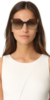Thumbnail for your product : Prada Hide Catwalk Sunglasses