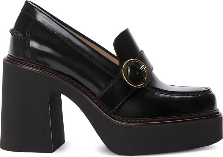 Odissì 95mm Gabriella platform loafers