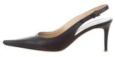 Thumbnail for your product : Giuseppe Zanotti Leather Slingback Pumps