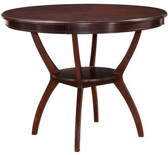 Acme Oswell Round 48 in. Wooden Counter Height Table in Cherry