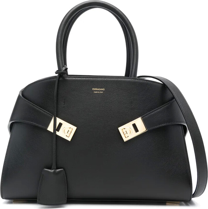Ferragamo medium Hug Gancini-buckle tote bag