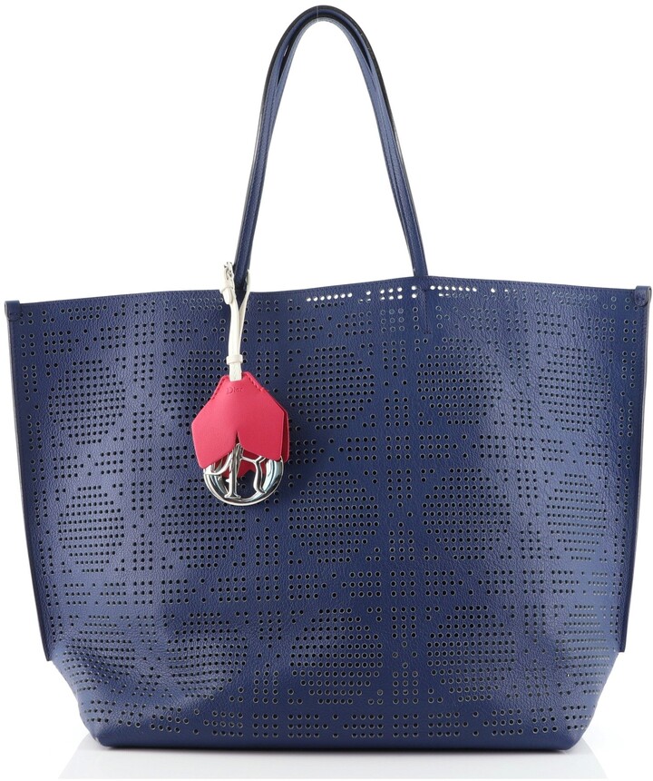 christian dior blue handbolsa