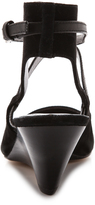 Thumbnail for your product : Belle by Sigerson Morrison Wallace Ankle Strap Wedges