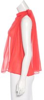 Thumbnail for your product : See by Chloe Silk Sleeveless Blouse
