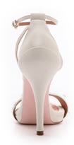 Thumbnail for your product : Nina Ricci White Wedged Sandals