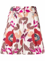 Thumbnail for your product : BLAZÉ MILANO Floral-Print Tailored Shorts