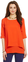 Thumbnail for your product : Gibson & Latimer Tiered Blouse