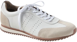 thane leather trainer sneaker
