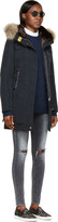 Thumbnail for your product : Parajumpers Navy Hooded Selma Coat