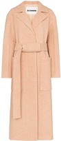 Thumbnail for your product : Jil Sander Collared Belted Long Coat