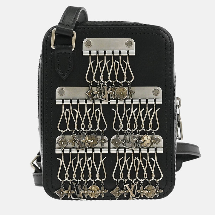 Louis Vuitton Black Danube Messenger Shoulder Bag