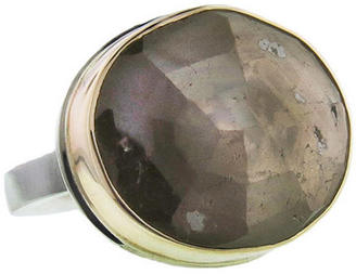 Jamie Joseph Asymmetrical Brown Sapphire Ring
