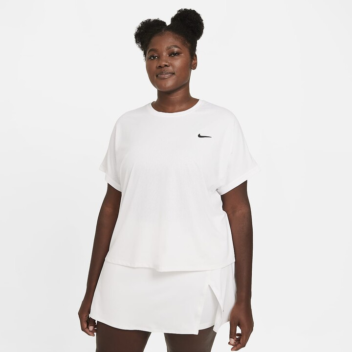 Nike Women S Short Sleeve Tennis Top Plus Size Nikecourt Dri Fit Victory Shopstyle Nike Women S Short Sleeve Tennis Top Plus Size Nikecourt Dri Fit Victory Shopstyle