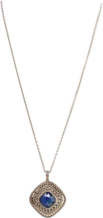 Anna Beck Women's Gili Square With Lapis Necklace In Gold
