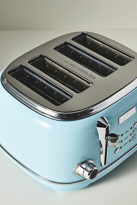 Haden Heritage 4-Slice Wide Slot Stainless Steel Body Countertop Retro  Toaster with Adjustable Browning Control, Turquoise
