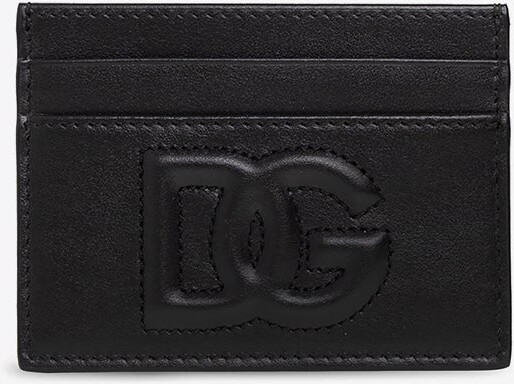 Dolce & Gabbana Monogram Leather Cardholder