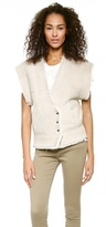 Thumbnail for your product : IRO Issa Shearling Vest