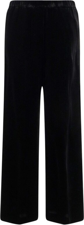 Aspesi Elastic-Waistband Cropped Trousers