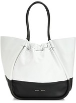 Thumbnail for your product : Proenza Schouler XL Ruched Colorblock Leather Tote