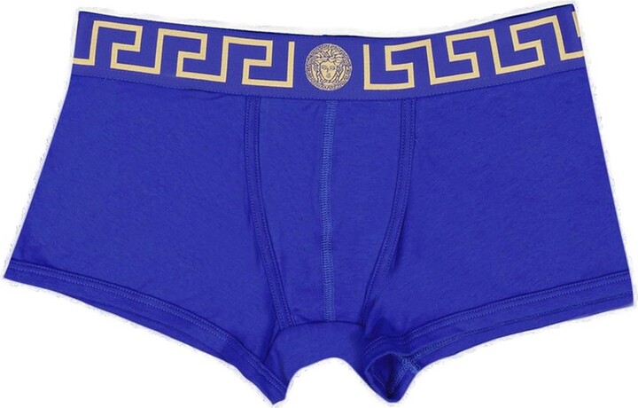 Versace Greca Border Stretched Boxer Briefs