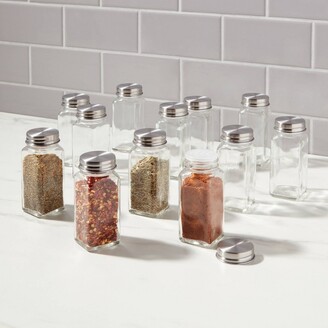 Threshold 3oz 12pk Square Spice Jar Set