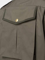 Thumbnail for your product : Moncler Gamme Bleu grosgrain trim flap pocket shirt
