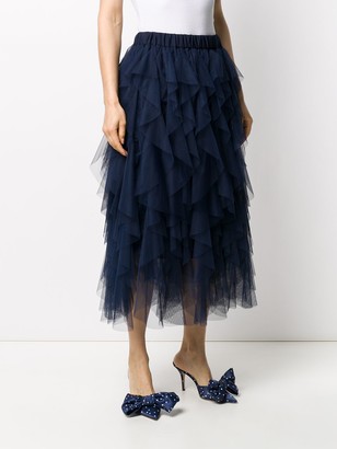 P.A.R.O.S.H. Layered Tulle Skirt