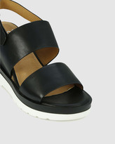 Thumbnail for your product : EOS Women's Black Wedge Sandals - Jades - Size One Size, 37 at The Iconic