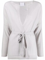 Thumbnail for your product : Antonella Rizza Scatola belted virgin wool cardigan