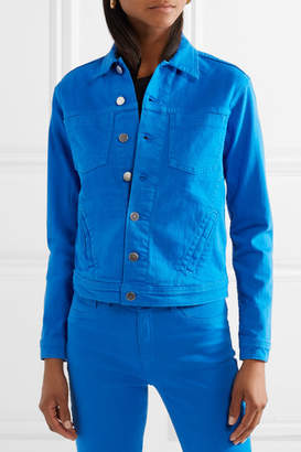 L'Agence Celine Denim Jacket - Blue