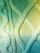 Thumbnail for your product : Kenzo ombré chunky knit jumper