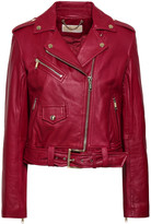 Thumbnail for your product : MICHAEL Michael Kors Leather Biker Jacket